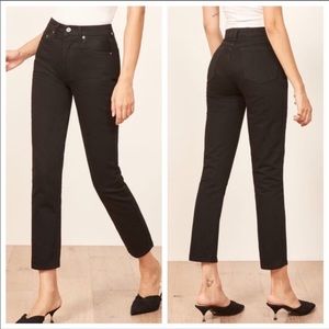 Reformation Julia Crop high cigarette Jeans